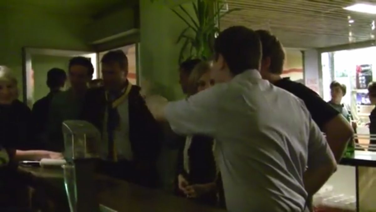 Bild von der Party