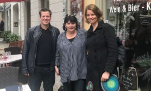 Treffen mit Rita Groß und Miriam Hollstein