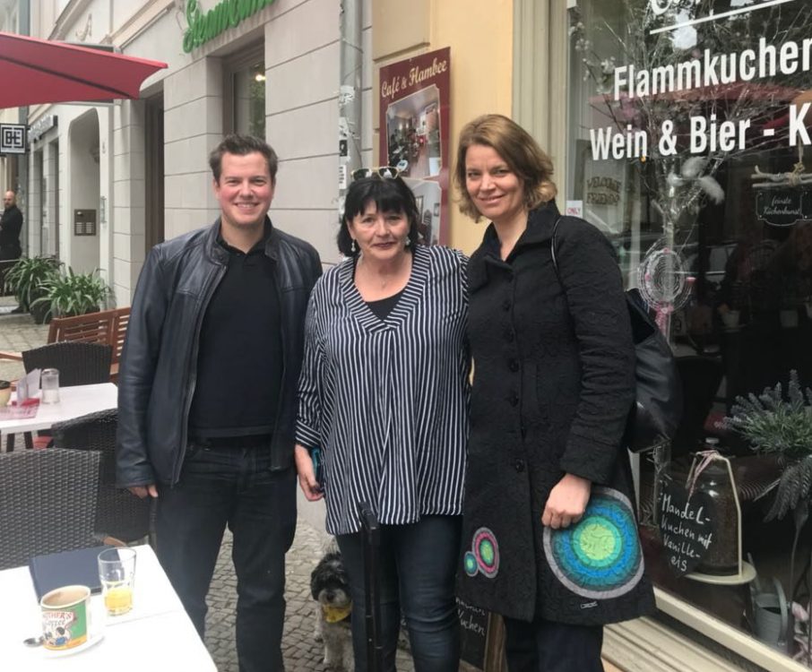 Treffen mit Rita Groß und Miriam Hollstein