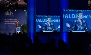 Vestager beim ALDE-Congress Athen