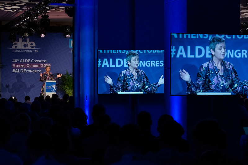 Vestager beim ALDE-Congress Athen