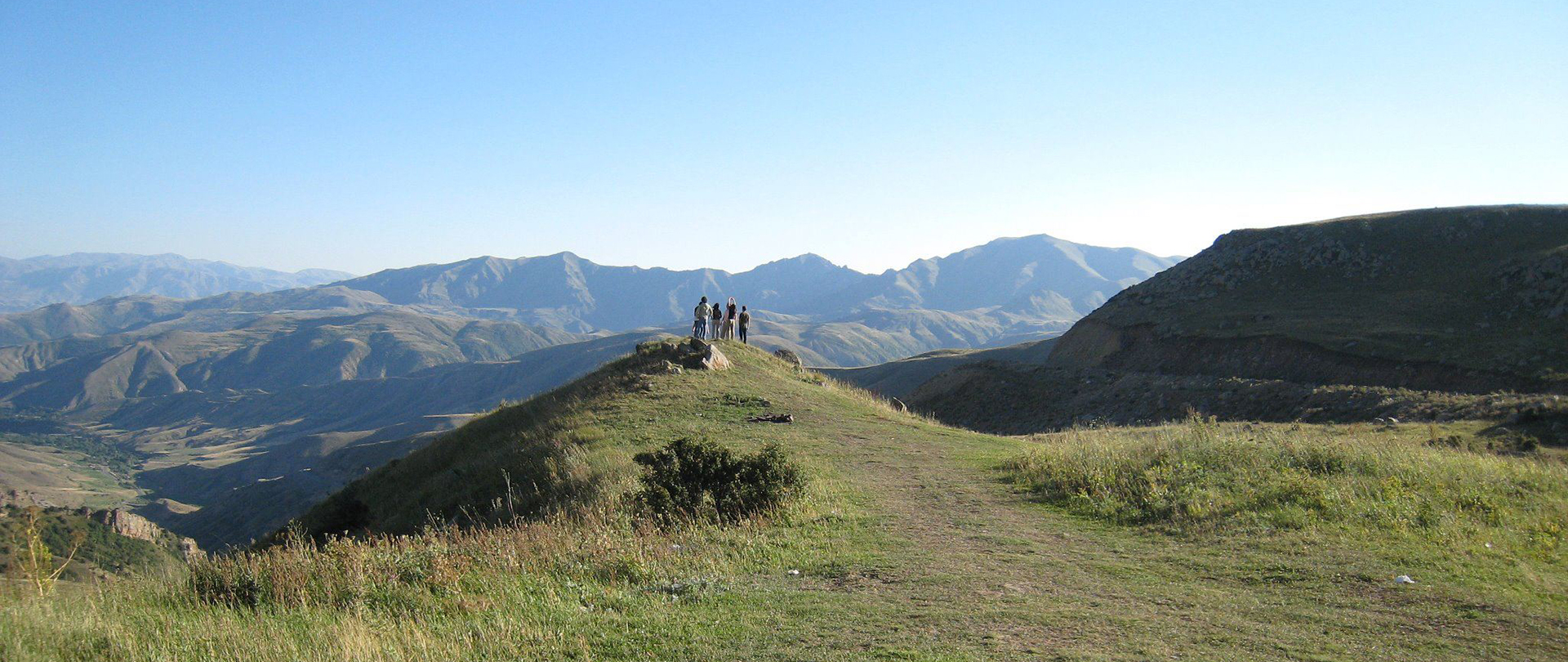 Freiheit in der Nähe des Sewan-Sees in Armenien